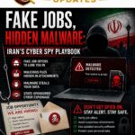 Fake jobs, hidden malware: Iran’s cyber spy playbook