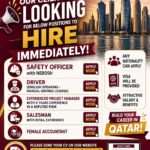 🔥 TOP COMPANY IN QATAR IS HIRING EXPERIENCED PROFESSIONALS IMMEDIATELY!
